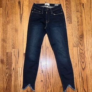 FRAME Le skinny de Jeanne Crop jeans